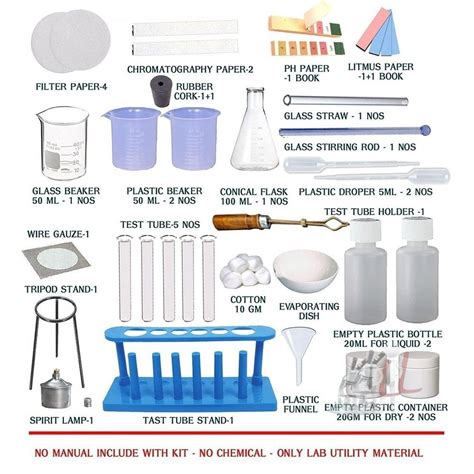 Chemistry Kit lab utility 2 for kids school activity project- Multi color – laboratorydeal