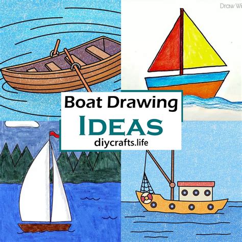 Aggregate 155+ boat drawing for kids - seven.edu.vn