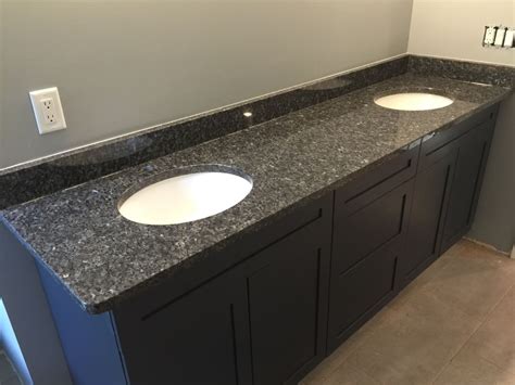 Bathroom Granite top - Blue pearl Granite countertop - Hesano Brothers