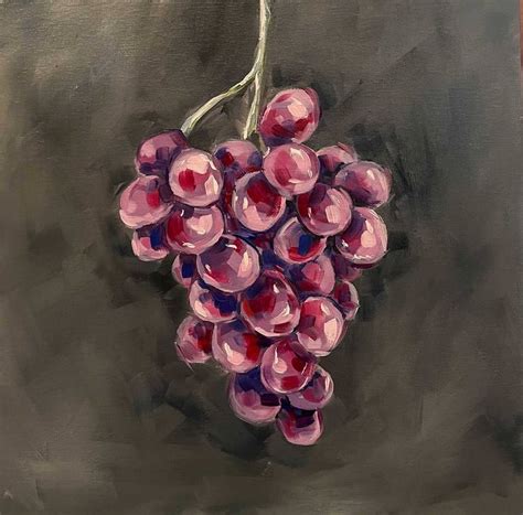 Grapes Painting by Ekaterina V | Saatchi Art