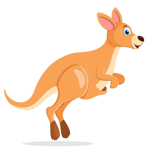 Jumping Kangaroo Clipart