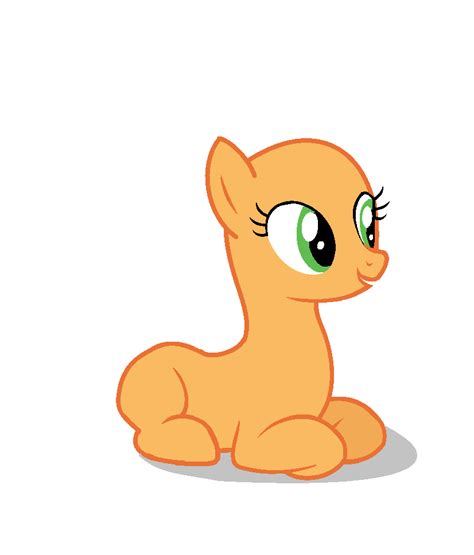 Sitting / Lying Pony Base / Earth Pony / Applejack by artycammellow on DeviantArt