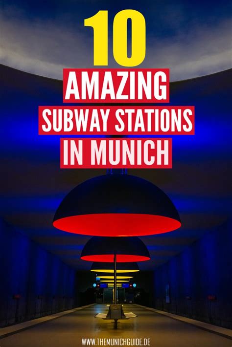 10 AMAZING subway stations in Munich, Germany you need to see!