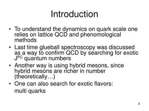 PPT - Meson spectroscopy PowerPoint Presentation, free download - ID:6582717