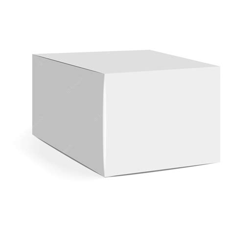 Premium Vector | Isolated box packaging, realistic isolated white background, vector ...