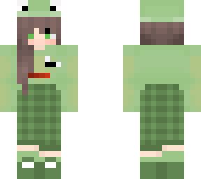 Frog girl | Minecraft Skin