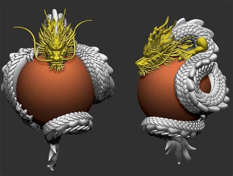 3D print model sculpture dragon | CGTrader