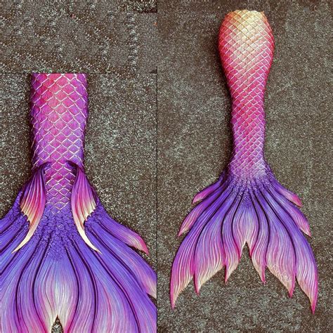 DIY Realistic Mermaid Tails for Swimming with Monofin Purple Adult Girls Size - Costumes ...