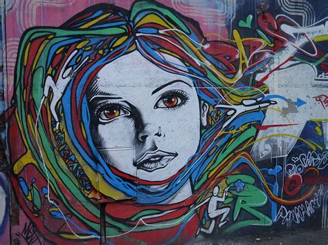 HD wallpaper: woman face abstract painting, girl, urban art, graffiti, graffiti art | Wallpaper ...