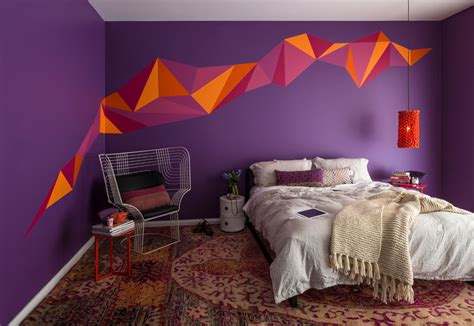 Wall Paint Design For Bedroom Indian : Wall-paint-ideas_20.jpg 599×478 Pixels | Bodaqwasuaq