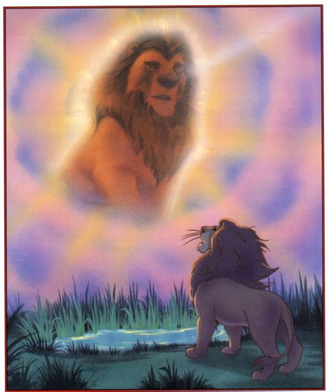 Simba and Mufasa - The Lion King Fan Art (30759966) - Fanpop