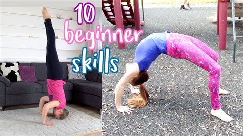 10 BEGINNER GYMNASTICS SKILLS YOU SHOULD MASTER – WeightBlink