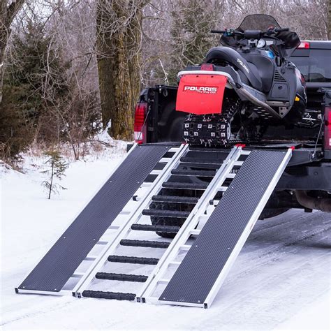 Black Ice 7' 10" Folding Snowmobile Ramp | Black Widow