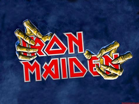 Iron Maiden Logo Wallpaper - WallpaperSafari