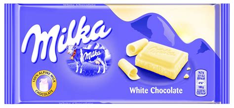 Milka White Chocolate 100 g - Contrademn