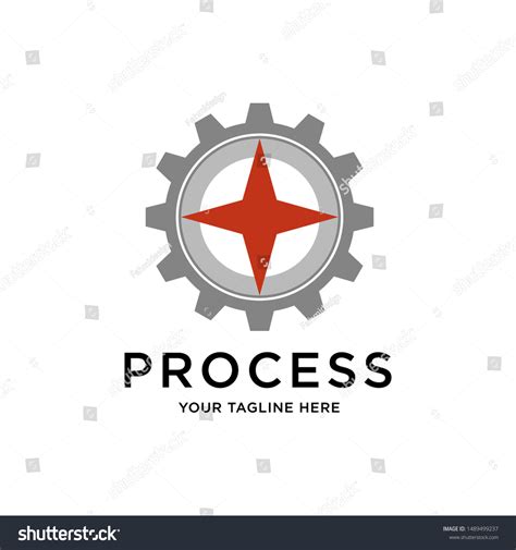 Process Vector Business Logo Template Concept Stock Vector (Royalty ...