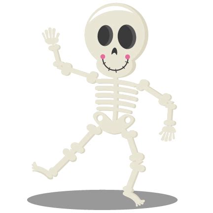 Dancing Skeleton SVG cutting files halloween svg cuts halloween scal ...