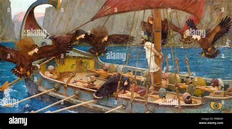 Odysseus And The Sirens Painting