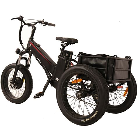 3 Wheel Electric Bike Fat Cargo EBike For Adults