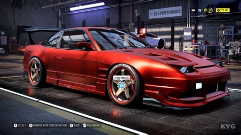 Need for Speed Heat - Nissan 180SX Type X 1996 - Customize | Tuning Car (PC HD) [1080p60FPS ...