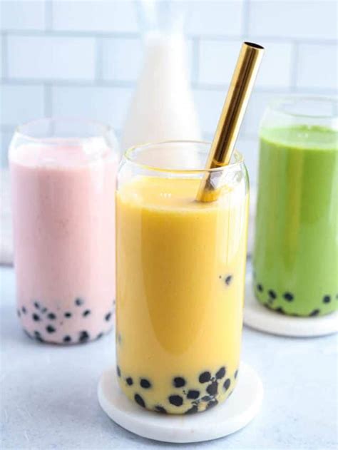 Boba Smoothie (3 Flavors) - Wholly Tasteful