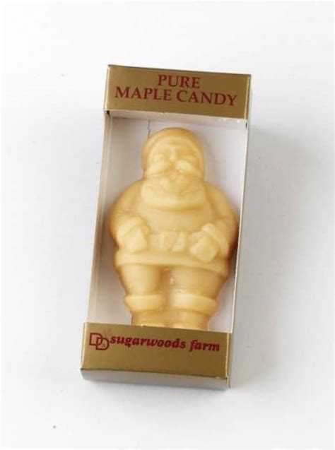 Vermont Maple Candy Santa