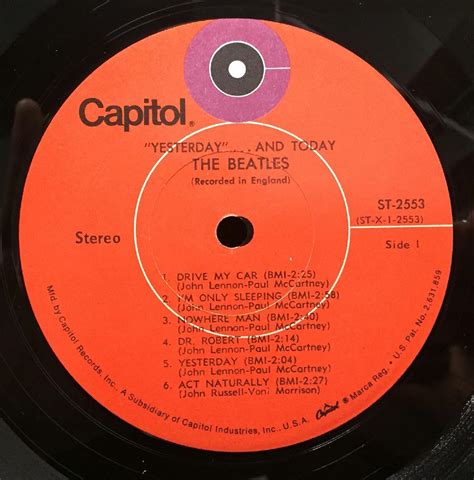 32 The Beatles Record Label - Labels Database 2020