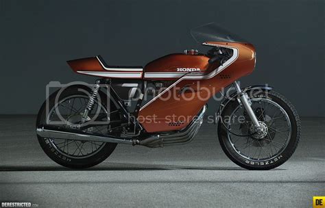 酒 レーサー (Sake Racers): Marc’s Honda CB400F custom