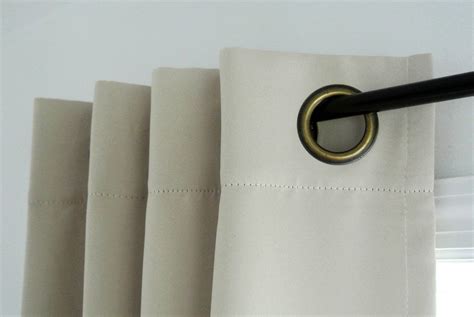 Beige Darkening Curtains for Bedroom Window Panels Modern. - Etsy