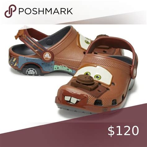 CROCS KIDS’ CLASSIC DISNEY AND PIXAR CARS’ MATER CLOG Mater Cars, Tow ...