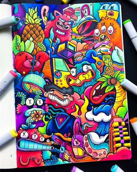 Gawx Art on Instagram: “Yasss just finished this full page doodle and I ...