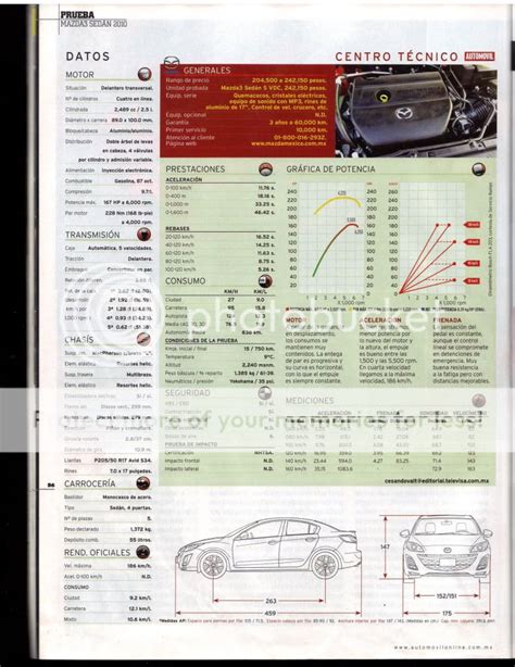 Mazda 3 Ficha Tecnica 2010 - Best Auto Cars Reviews