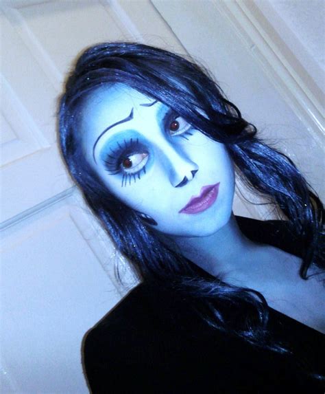 ScarletHallow Makeup: Corpse Bride Look :)