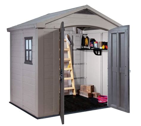 KETER FACTOR 8'x6' SHED 2.6mx1.8m