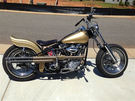 Vintage 1956 Harley Davidson Panhead Hydraglide Bobber (Low reserve!)