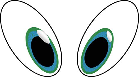 Clipart - Cartoon Eyes