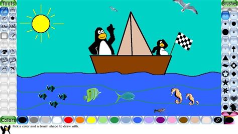 What Is Magic Tool In Tux Paint - Painting