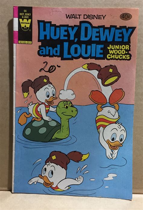 COMIC BOOK - WALT DISNEY HUEY DEWEY LOUIE 011 - X Marks The Shop