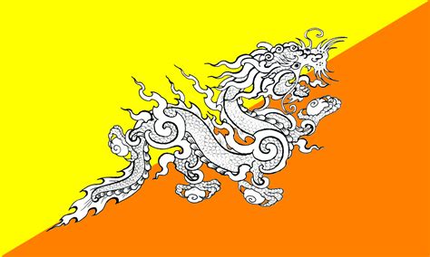 National Flag of Bhutan – Free Download | Bhutan 360