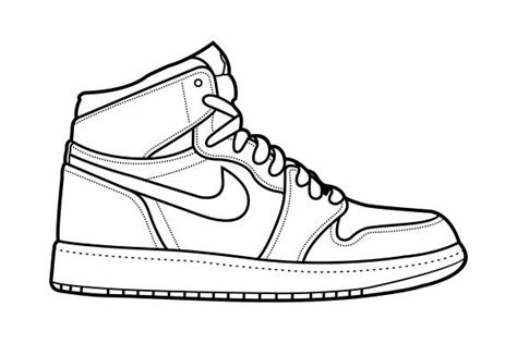 Shoes Line Art Graphic by therintproject · Creative Fabrica | Sneakers drawing, Shoes drawing ...