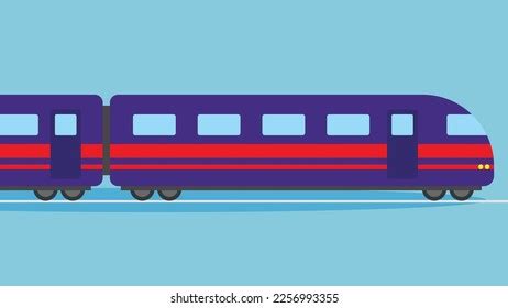 High Speed Train Vector Clipart Stock Vector (Royalty Free) 2256993355 ...