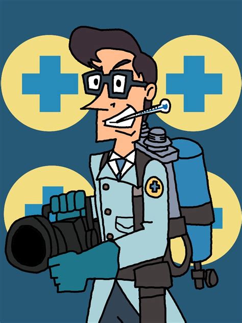 Team Fortress 2 - The Blu Medic by Ultrasponge on DeviantArt