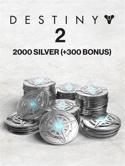 2000 (+300 Bonus) Destiny 2 Silver - Epic Games Store