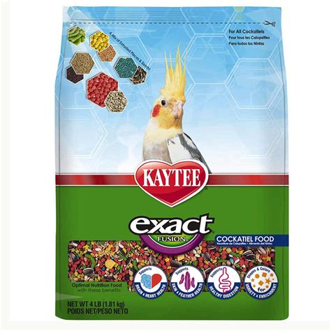 Exact Fusion Cockatiel Food: Pet Bird Food: Bird Seed and Bird Food | Kaytee