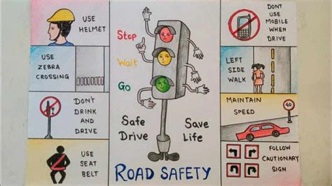 Creative and Eye-Catching Ideas for Road Safety Posters