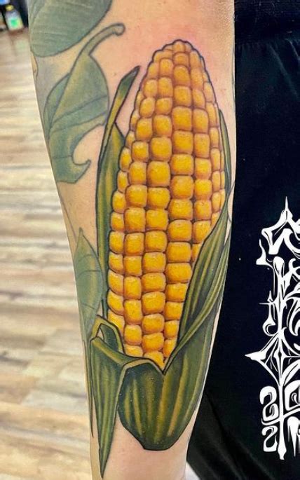 30+ Amazing Corn Tattoo Designs with Meanings, Ideas, and Celebrities - Body Art Guru