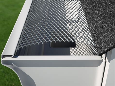 E-Z-GUTTER GUARD EZ-Quick-10 Aluminum Mesh Gutter Guards 754882000237 ...