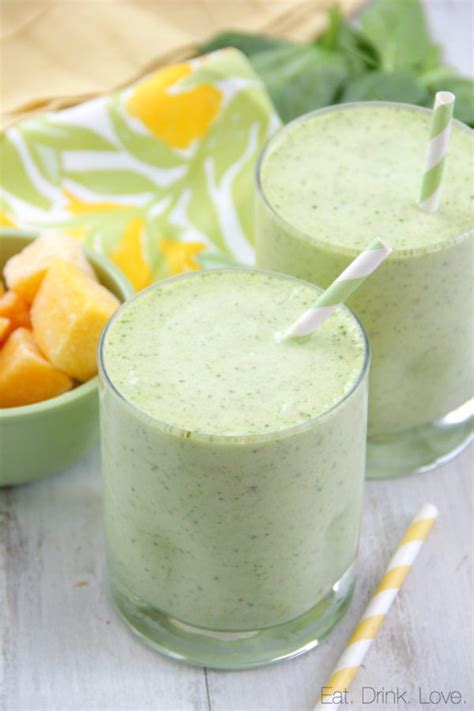 Green Breakfast Smoothie - Eat. Drink. Love.