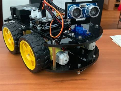 Ultrasonic sensor arduino project robot - Arduino Project Hub