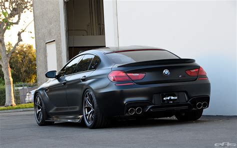 Frozen Black BMW M6 Gran Coupe Is Breathtaking - autoevolution